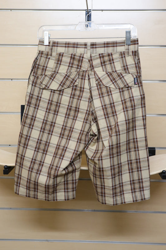 Element Youth Tartan Shorts
