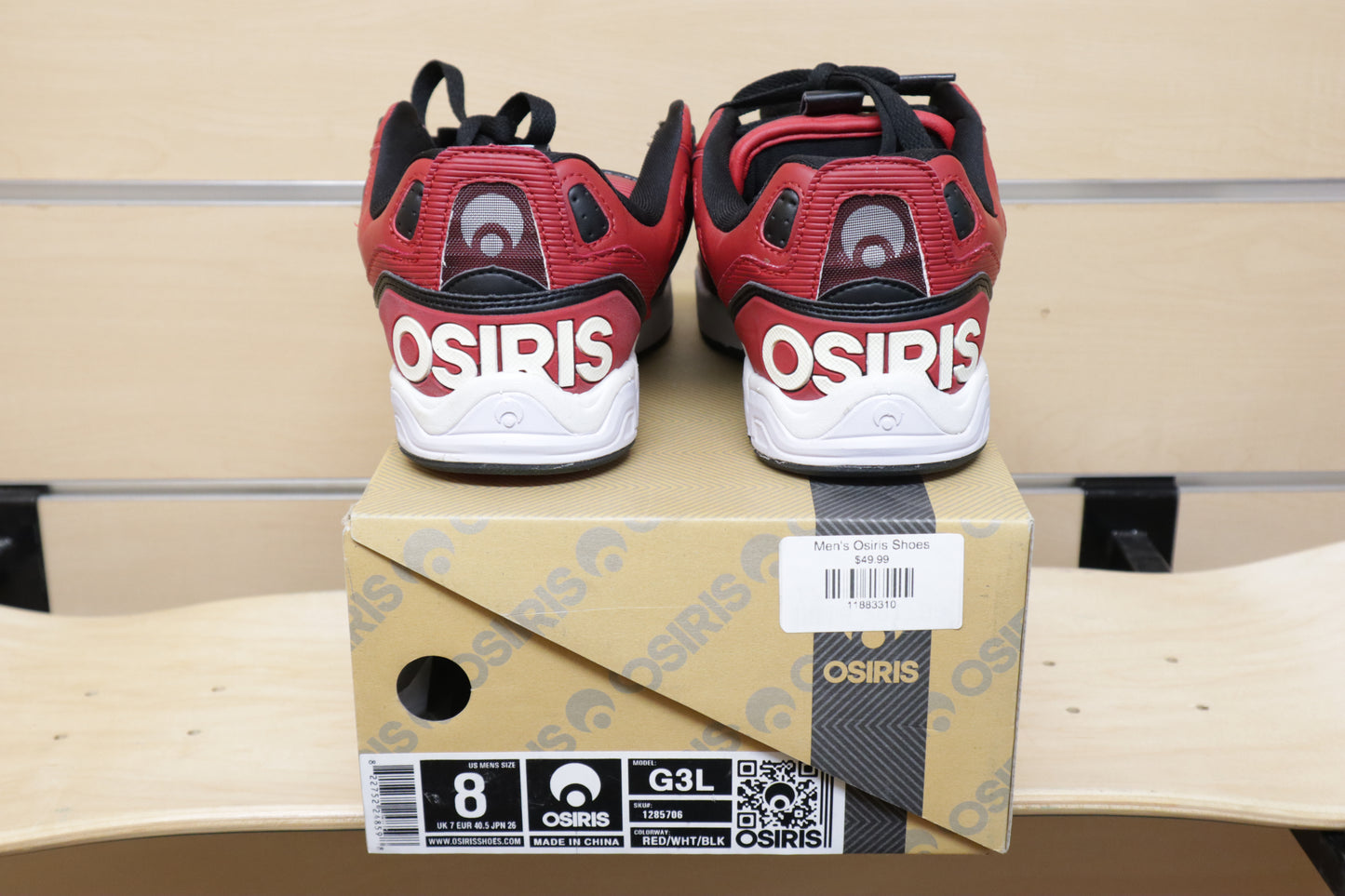 Osiris G3L Red/Wht/Blk