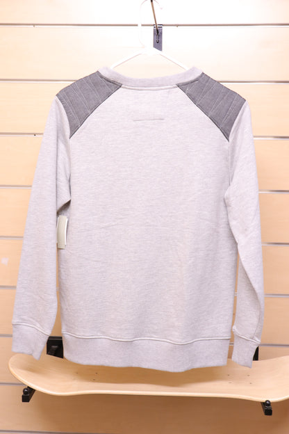 Beans x Bones Shoulder Yoke Fleece Gray