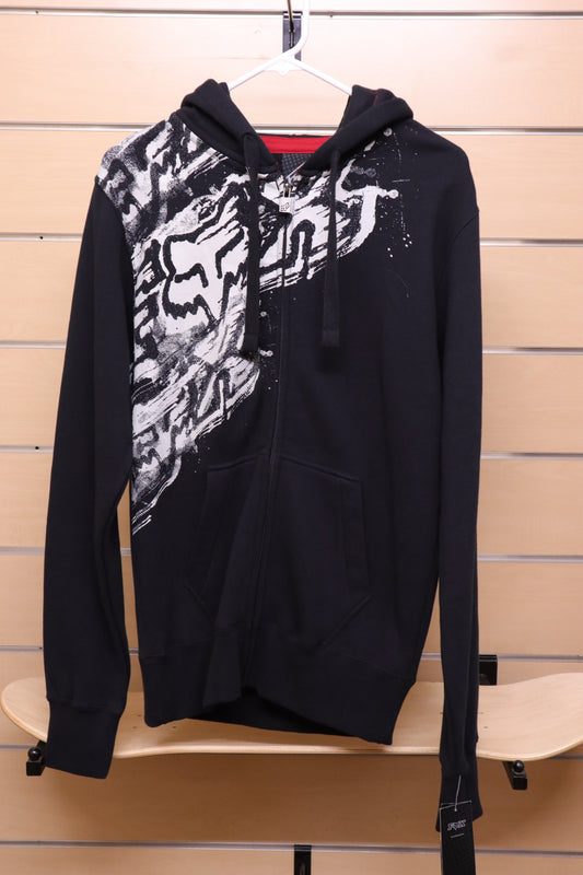 Fox Abliss Zip Front Fleece Hoodie