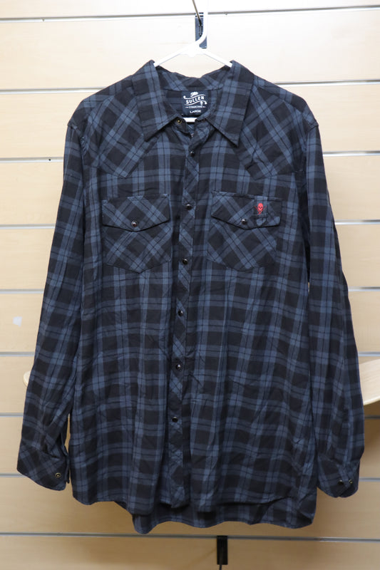 Sullen Railed Flannel