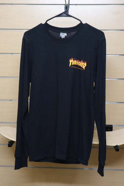 Santa Cruz x Thrasher Flaming Dot Long Sleeve