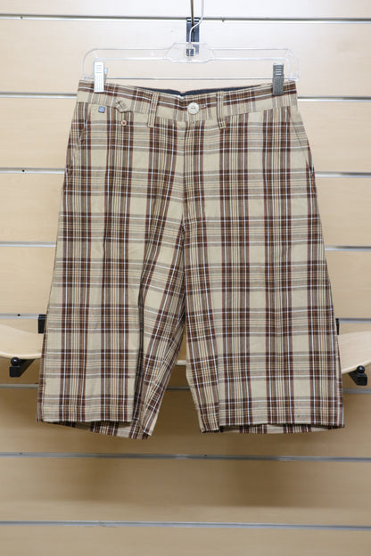 Element Youth Tartan Shorts