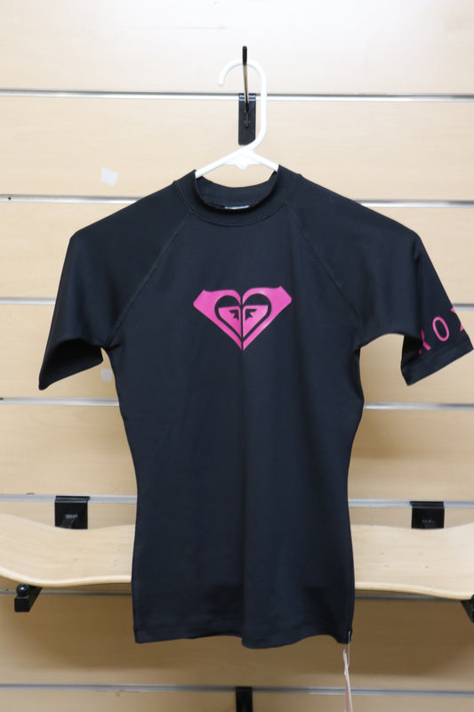 Roxy Whole Hearted Rash Guard Short Sleeve