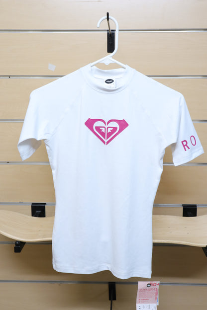 Roxy Whole Hearted Rash Guard Short Sleeve