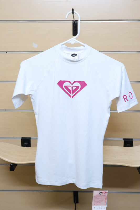 Roxy Whole Hearted Rash Guard Short Sleeve