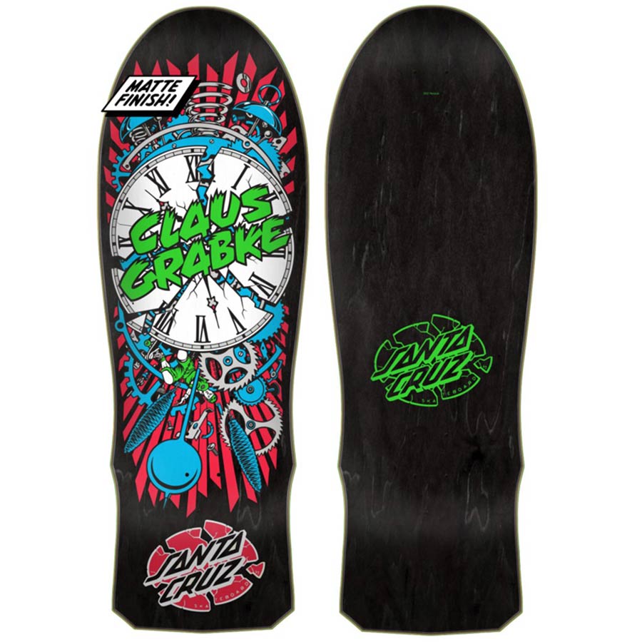 Santa Cruz Claus Grabke Exploding Clock Reissue